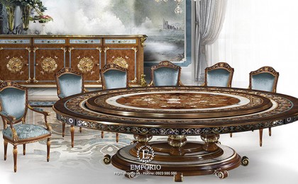 High-class dining table