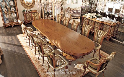 Classic dining table
