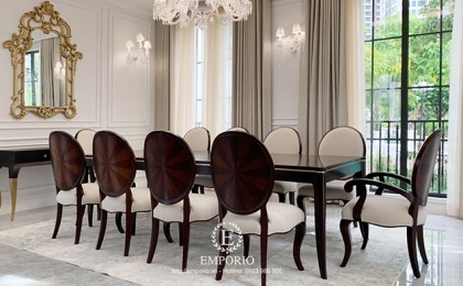 Neoclassical dining table 