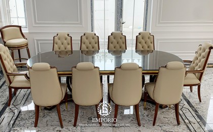 Neoclassical dining table 