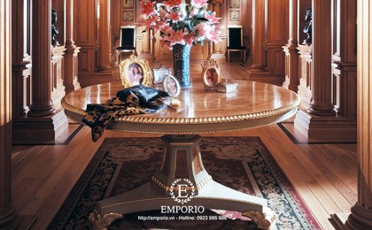 Classical furniture - Decorative round table 1117