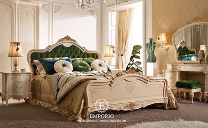 Neoclassical Furniture - Neoclassical bed 5290