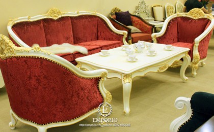 Neoclassical sofa