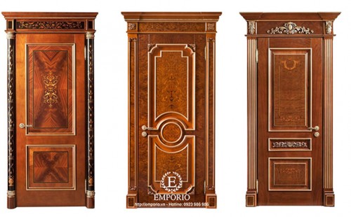 Classic wooden door